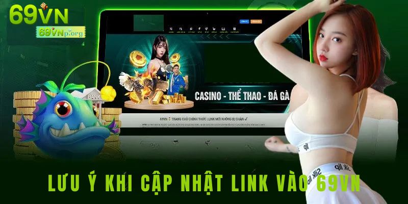 Các lưu ý khi cập nhật link